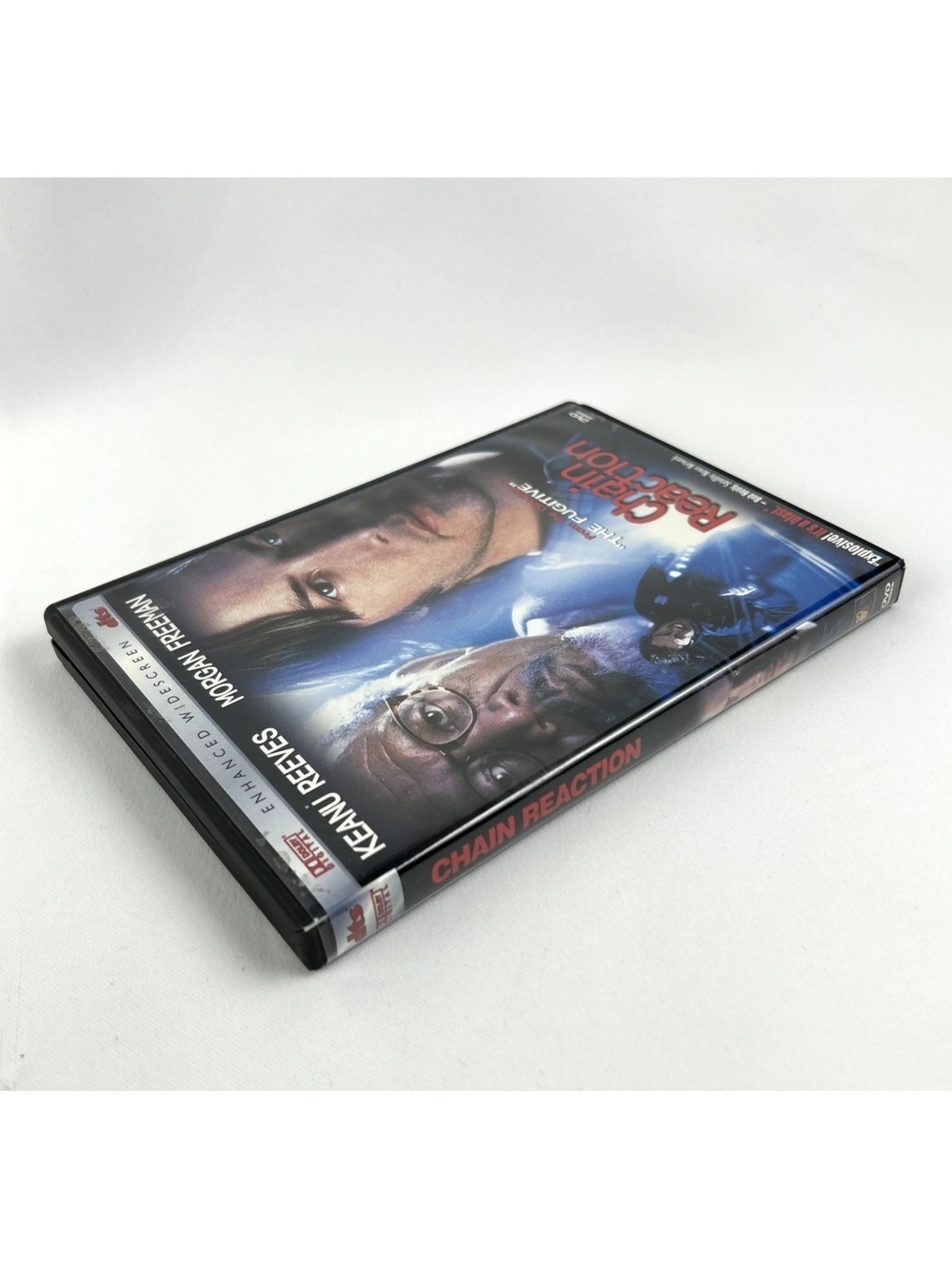 Chain Reaction DVD Keanu Reeves Morgan Freeman Tested - Picture 3 of 6